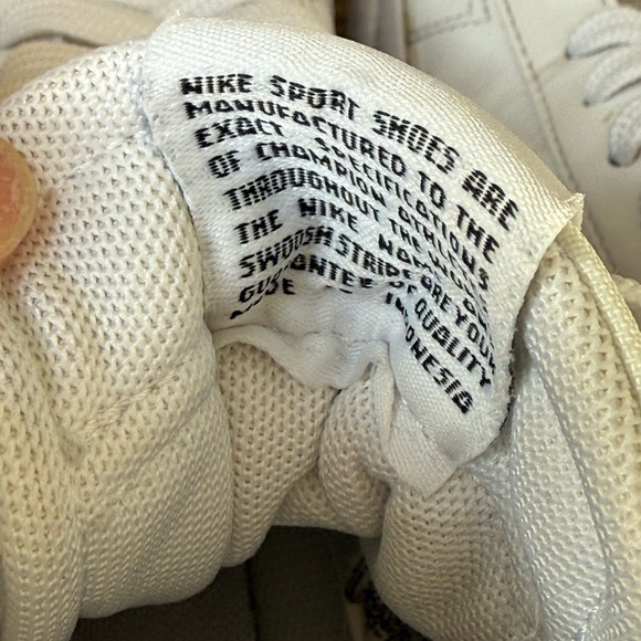 Nike Blazer Mid 77 White High-Top Sneakers 6.5Y - Picture 7 of 9